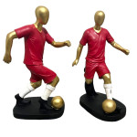 Dynamic Football Player Idol - A Tribute to the Spirit of the Game