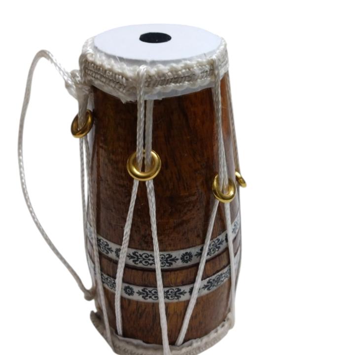 Artistic Miniature Dholak – A Unique Décor & Gift Item