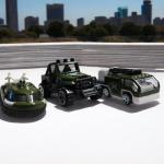 Military 3-Piece Metal Toy Set – Command Your Miniature Battlefield
