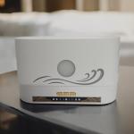 Fire Humidifier with Aroma Diffuser - Multi-Color LED and Remote Control for Ultimate Relaxation