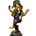 Standing Ganesha Idol in Natraj Pose - Divine & Artistic Home Decor for Spiritual Balance