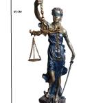 Justice Lady Idol - Symbol of Fairness & Integrity for Home, Office, or Legal Decor