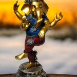 Standing Ganesha Idol in Natraj Pose - Divine & Artistic Home Decor for Spiritual Balance