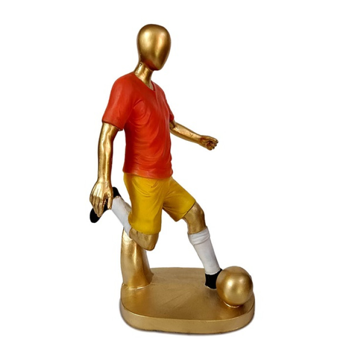 Dynamic Football Player Idol - A Tribute to the Spirit of the Game