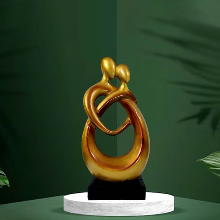 Eternal Love Ring Shape Couple Idol - Symbol of Unending Bond