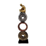 Futuristic Top Gear Machine Man Idol Set of 1 - A Unique Blend of Art and Technology