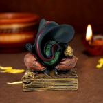 Exquisite Right Face Ganesha Idol - Embrace Divine Blessings