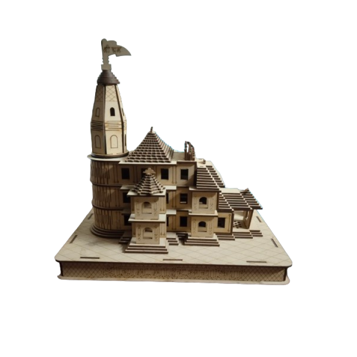 Exquisite RAM Temple Ayodhya Model  – Perfect for Home Decor or Educational Displays